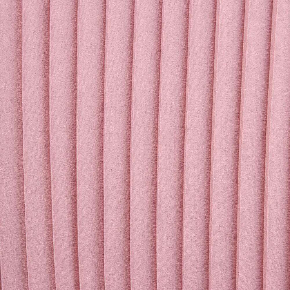 Gaze Plissada Rosa Pálido - Ribes y Casals