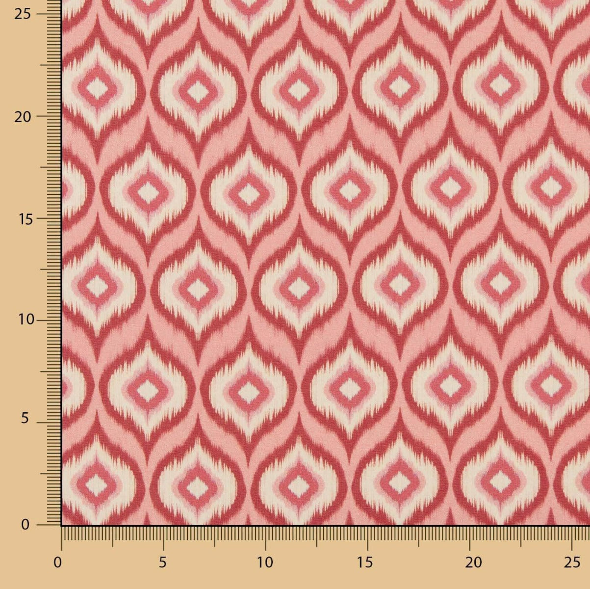 Gaze Poliéster Estampada Étnica Rosas - Ribes y Casals