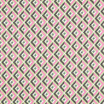 Gaze Chiffon Geo Fúcsia - Ribes y Casals