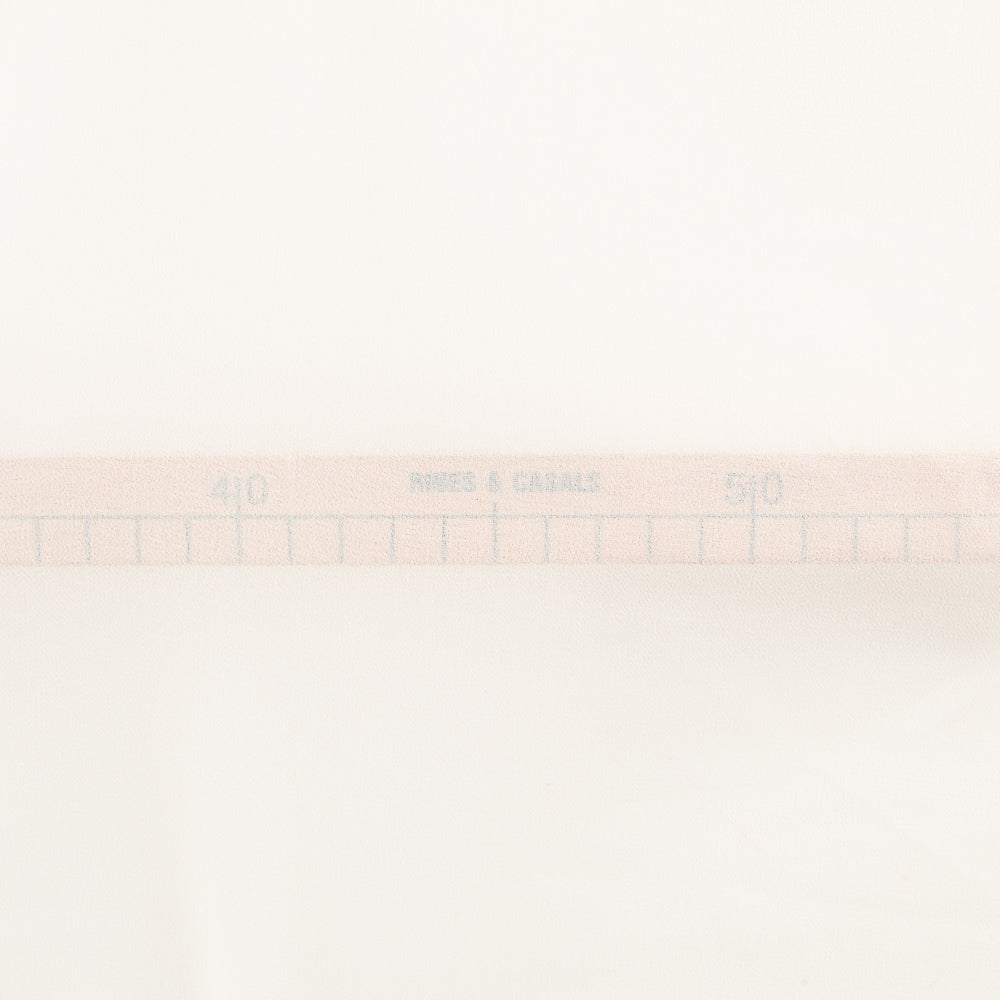 Chiffon Poliéster Marfim - Ribes y Casals