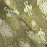 Retal Gasa Poliéster Étnica Safari 90x140 cms - Ribes y Casals