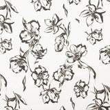 Retal Voile Viscosa Flores en Tinta 180x135 cms - Ribes y Casals