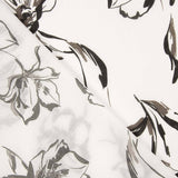 Retal Voile Viscosa Flores en Tinta 180x135 cms - Ribes y Casals