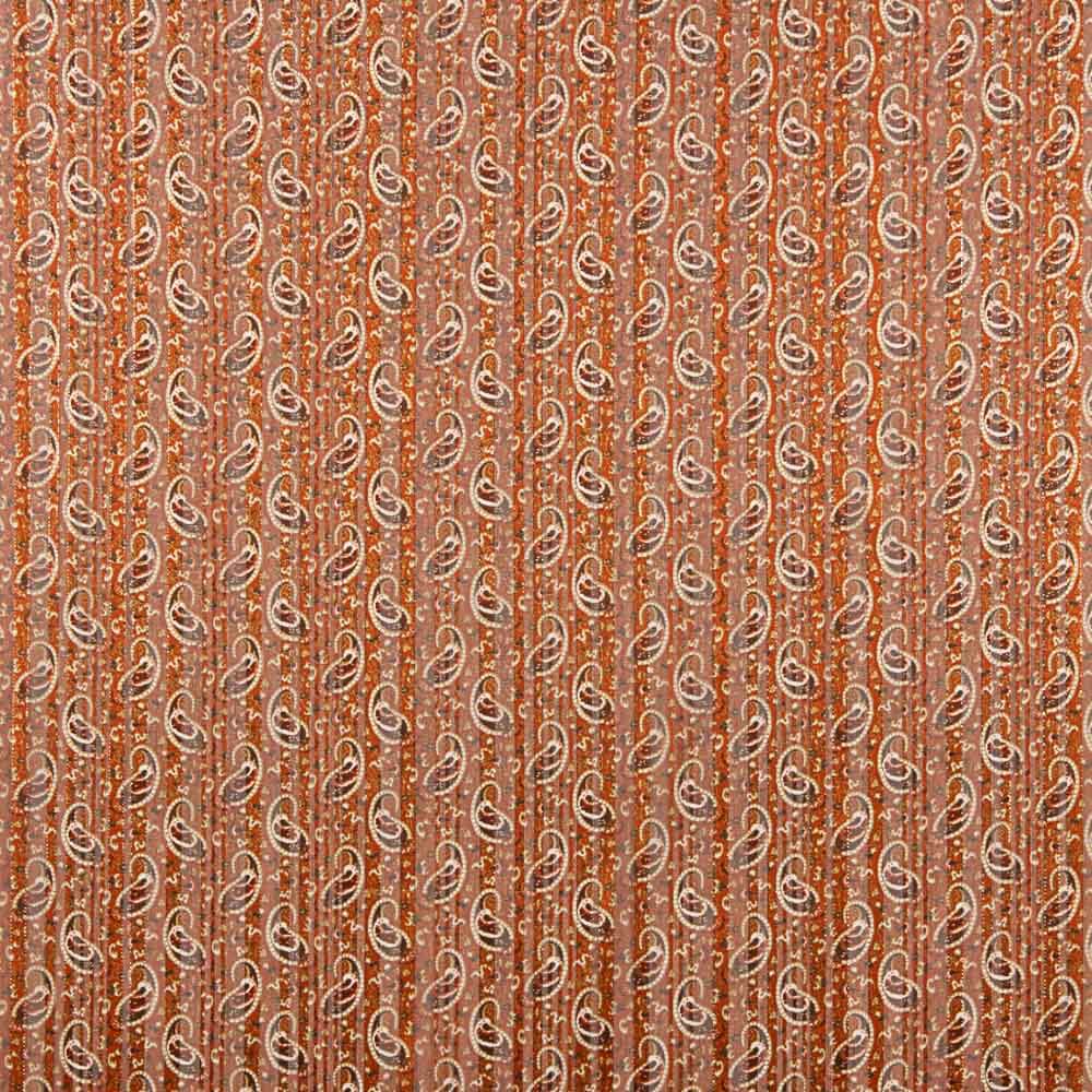 Gaze de Cetim Lurex Caxemira Caldera - Ribes y Casals