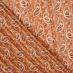 Gaze de Cetim Lurex Caxemira Caldera - Ribes y Casals