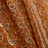 Gaze de Cetim Lurex Caxemira Caldera - Ribes y Casals