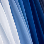 Chiffon Seda Degradê Azul - Ribes y Casals
