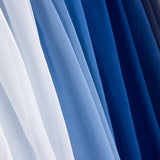 Chiffon Seda Degradê Azul - Ribes y Casals