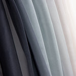Chiffon Seda Degradê Cinza - Ribes y Casals