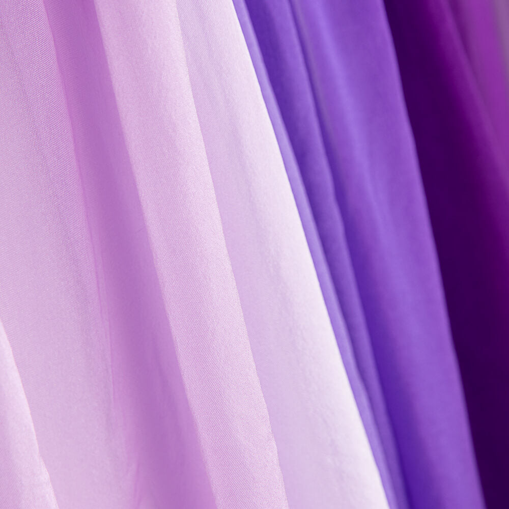 Chiffon Seda Degradê Malva - Ribes y Casals