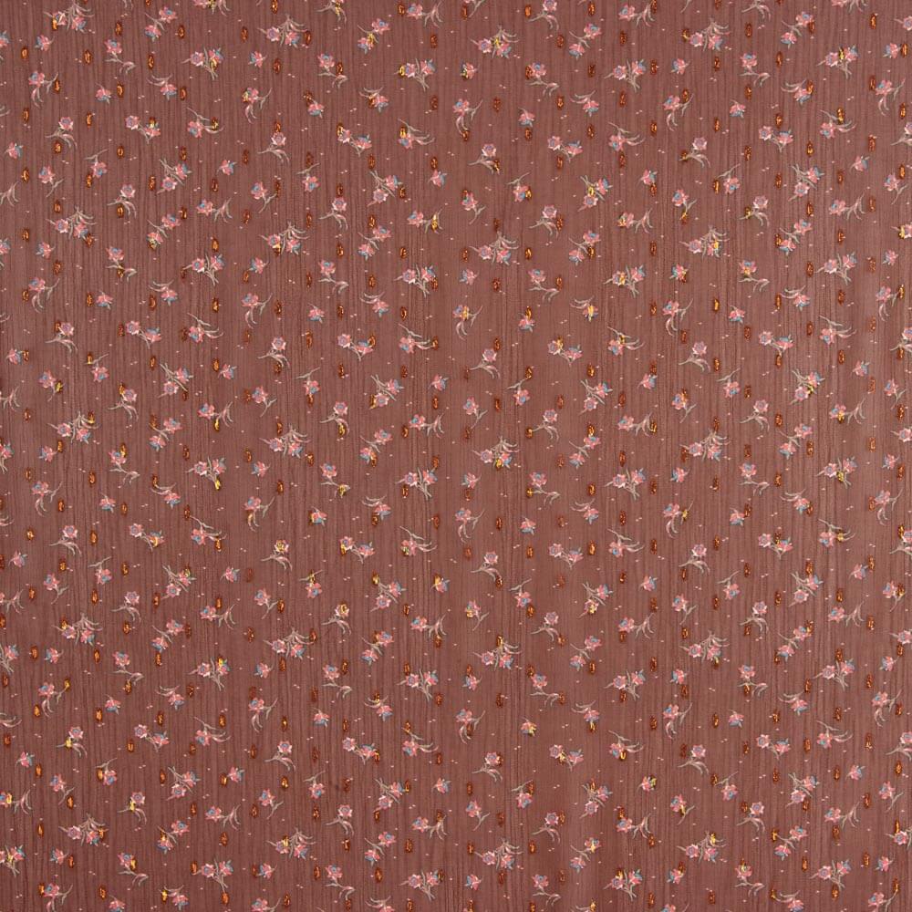 Gaze Lurex Mini Flor Grana - Ribes y Casals