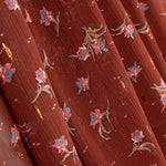 Gaze Lurex Mini Flor Grana - Ribes y Casals