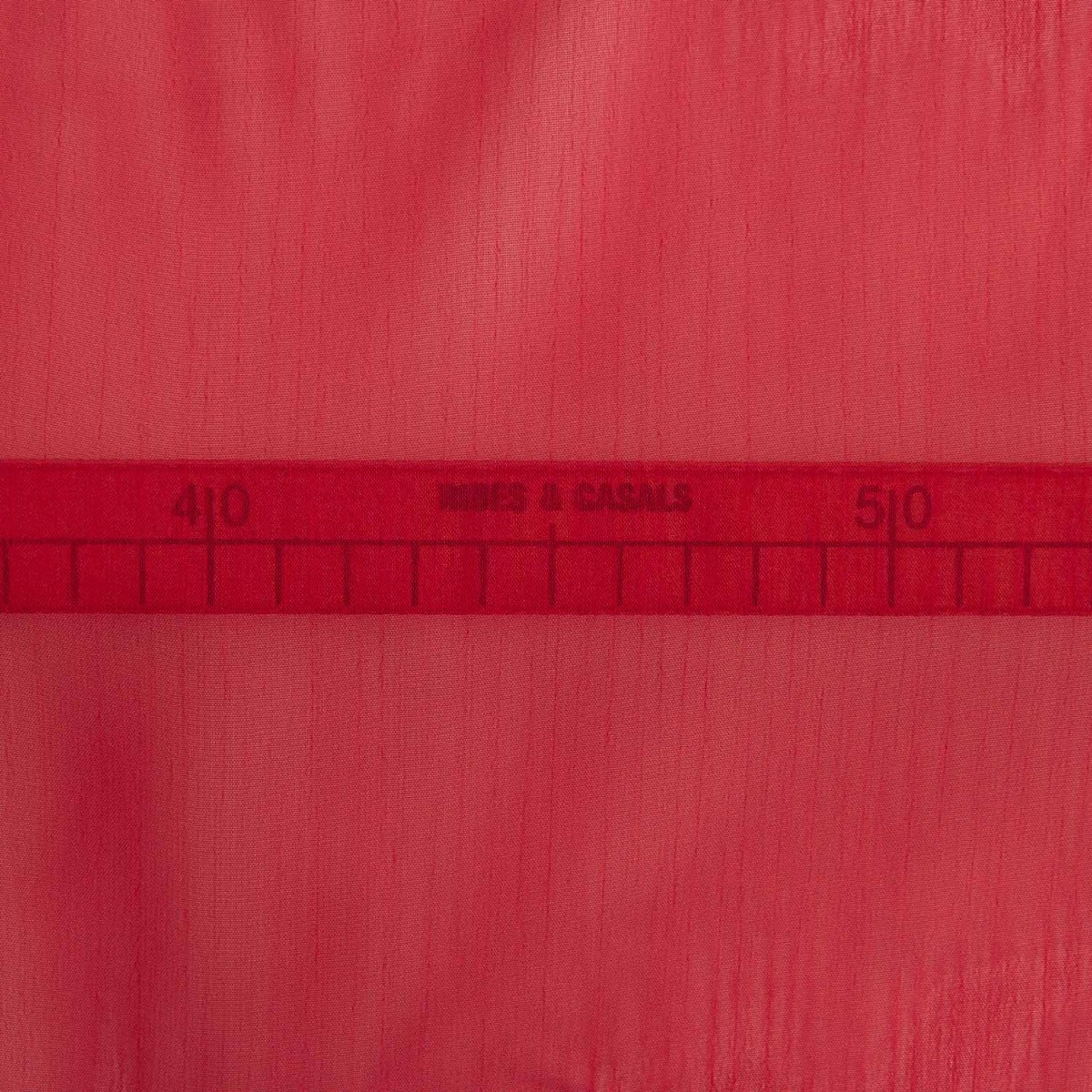 Tecido de Gaze Iridescente Vermelho - Ribes y Casals