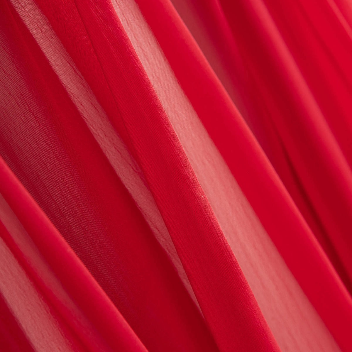 Tecido de Gaze Iridescente Vermelho - Ribes y Casals