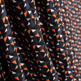 Viscosa Estampada Mini Geo Naranja - Ribes y Casals