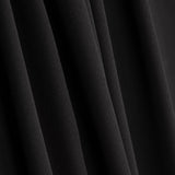 Georgette Poliéster Atenea Preto - Ribes y Casals