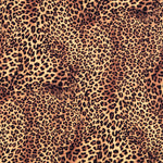 Georgette Animal Print Leopardo - Ribes y Casals