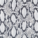 Georgette Animal Print Snake Cinza - Ribes y Casals