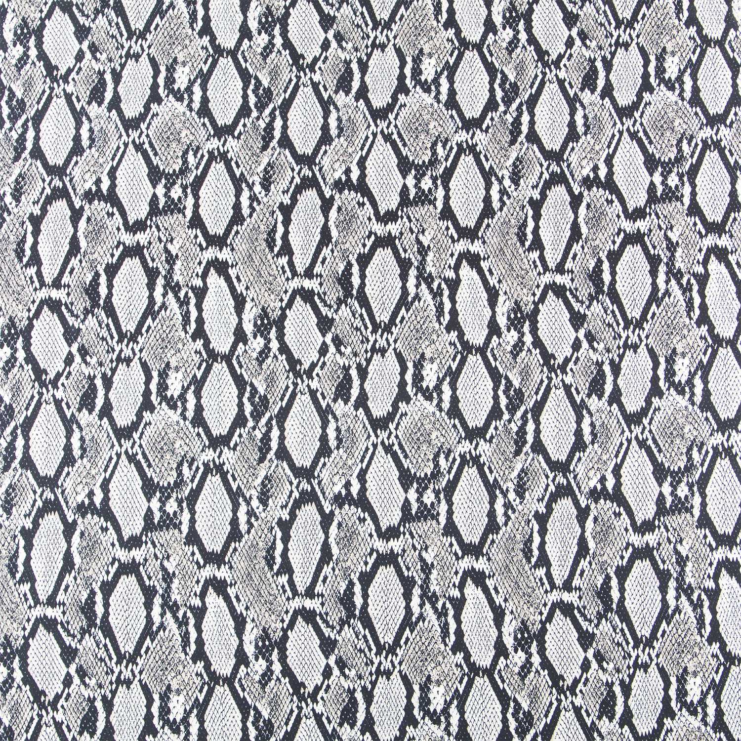 Georgette Animal Print Snake Cinza - Ribes y Casals