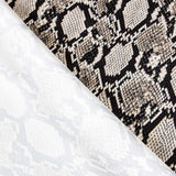 Georgette Animal Print Snake Cinza - Ribes y Casals