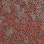 Crepe Georgette Animal Encarnado - Ribes y Casals