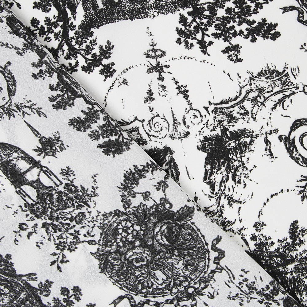 Crepe Georgette Florencia Branco - Ribes y Casals