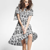 Crepe Georgette Florencia Branco - Ribes y Casals