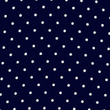 Georgette Bola Branca Fundo Azul Marinho - Ribes y Casals