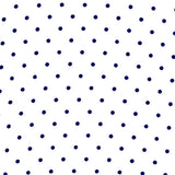 Georgette Bola Azul Marinho Fundo Branco - Ribes y Casals
