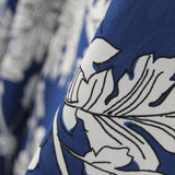 Crepe Georgette Tropical Azul - Ribes y Casals