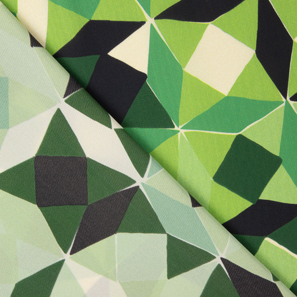 Georgette Fino Mosaico Verde - Ribes y Casals