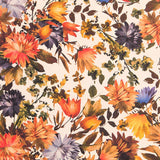 Georgette Floral Winter Ecru - Ribes y Casals