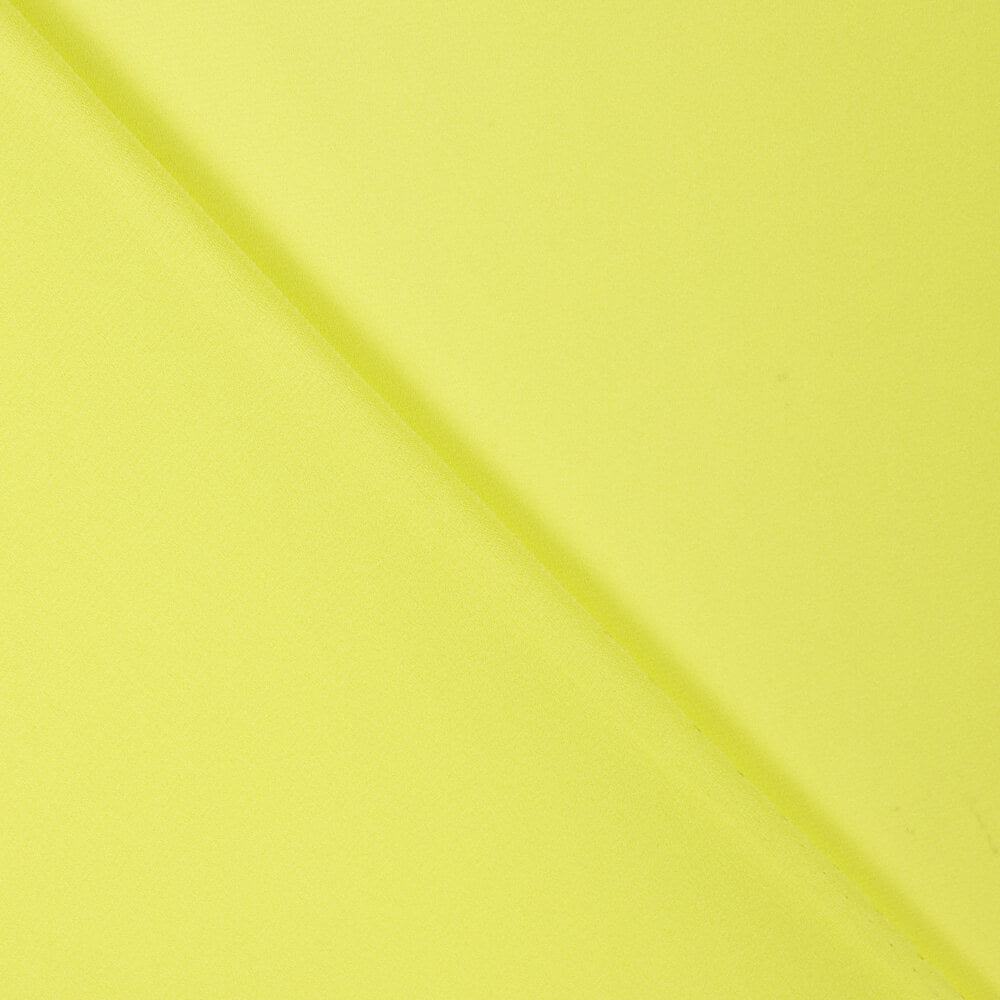 Poliéster Georgette Amarelo Ácido - Ribes y Casals