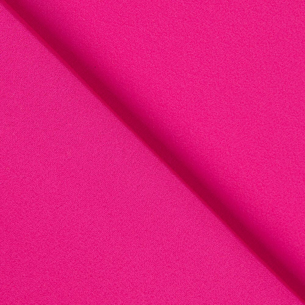 Georgette Poliéster Fúcsia - Ribes y Casals