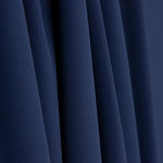 Georgette Poliéster Gala Azul Marinho - Ribes y Casals