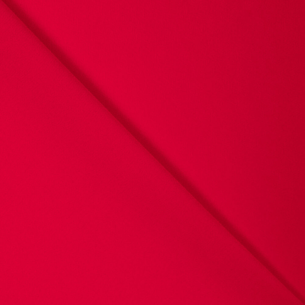 Retal Georgette Poliéster Rojo 120x140 cm - Ribes y Casals