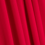 Retal Georgette Poliéster Rojo 120x140 cm - Ribes y Casals