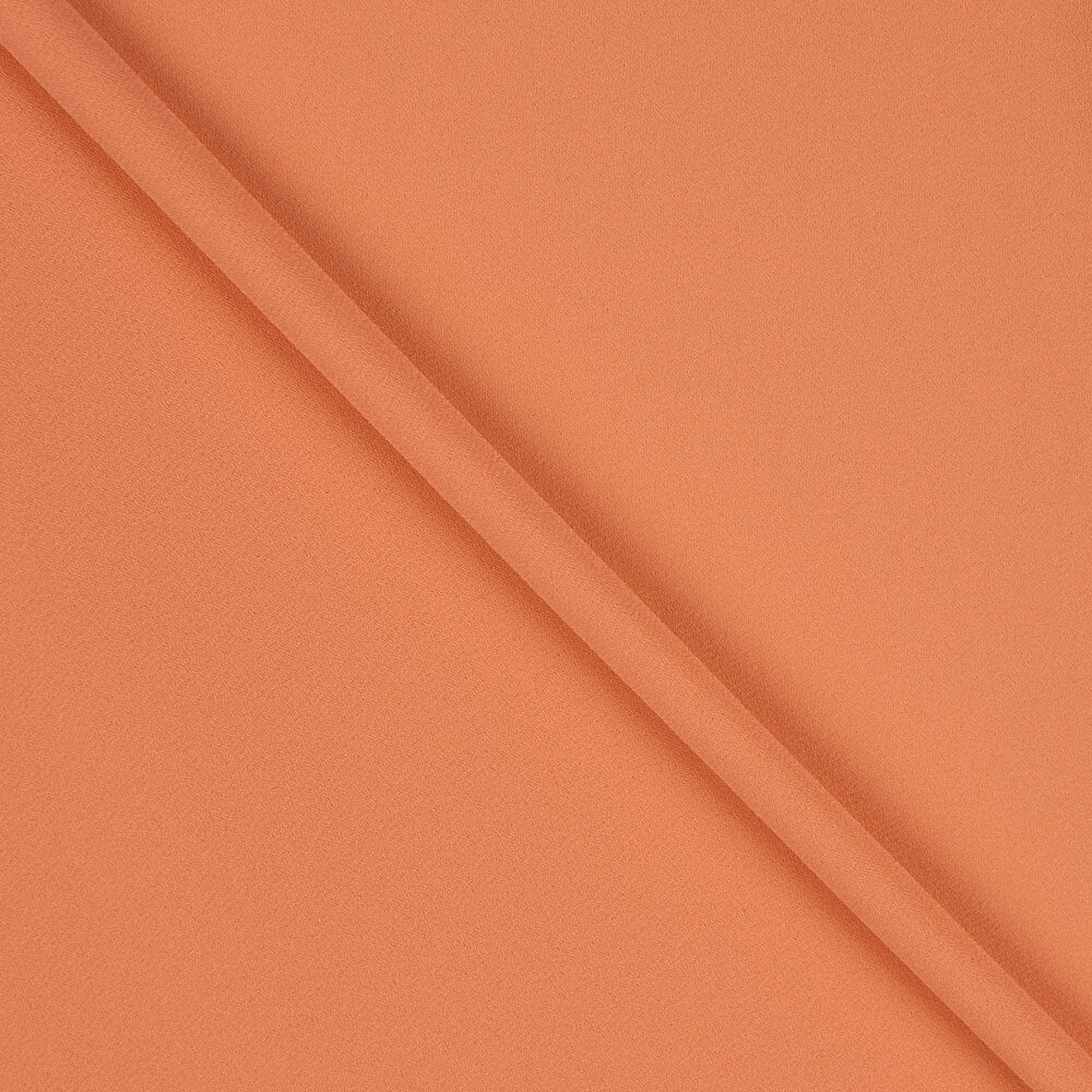 Georgette Poliéster Gala Laranja Suave - Ribes y Casals