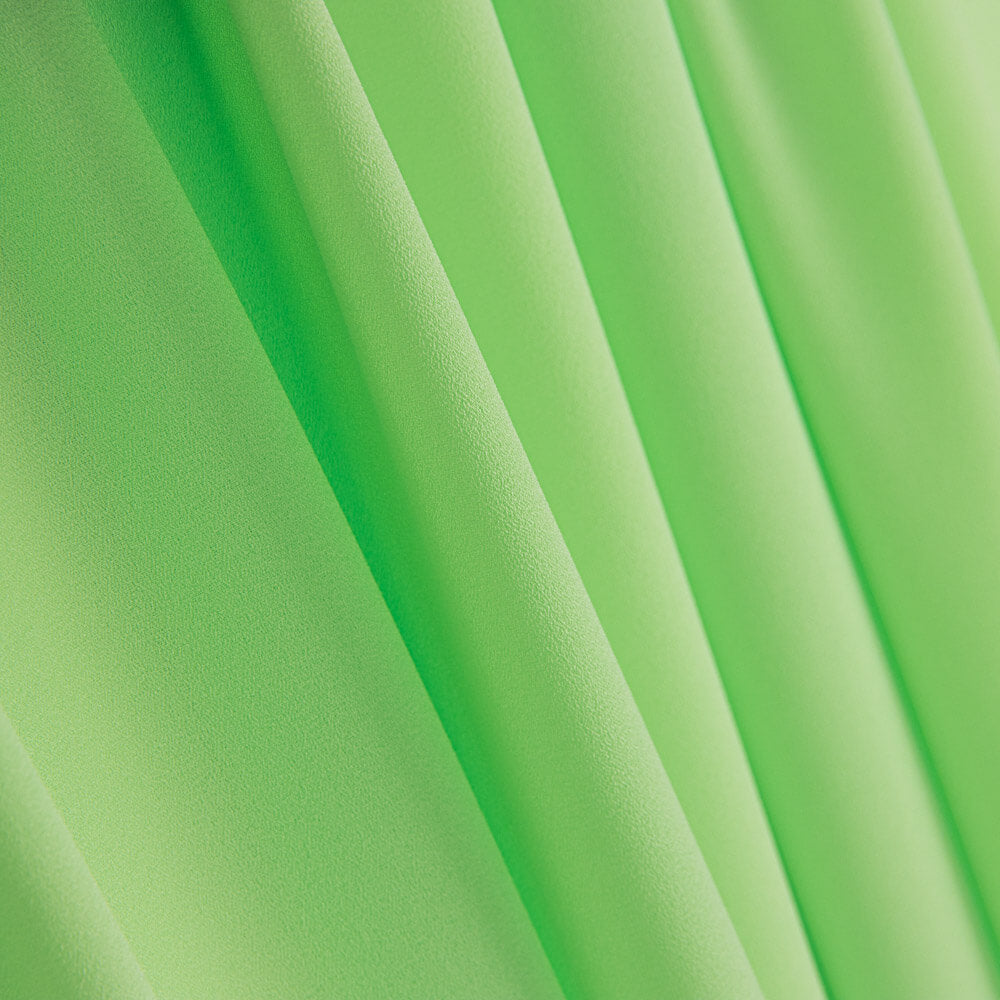 Georgette Poliéster Gala Verde Suave - Ribes y Casals