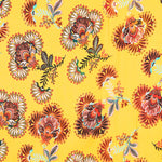 Georgette Viscose Oriental Amarelo - Ribes y Casals