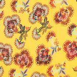 Georgette Viscose Oriental Amarelo - Ribes y Casals