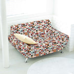 Gobelino Chenilla Círculos Multicolorido - Ribes y Casals