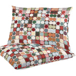 Gobelino Chenilla Círculos Multicolorido - Ribes y Casals