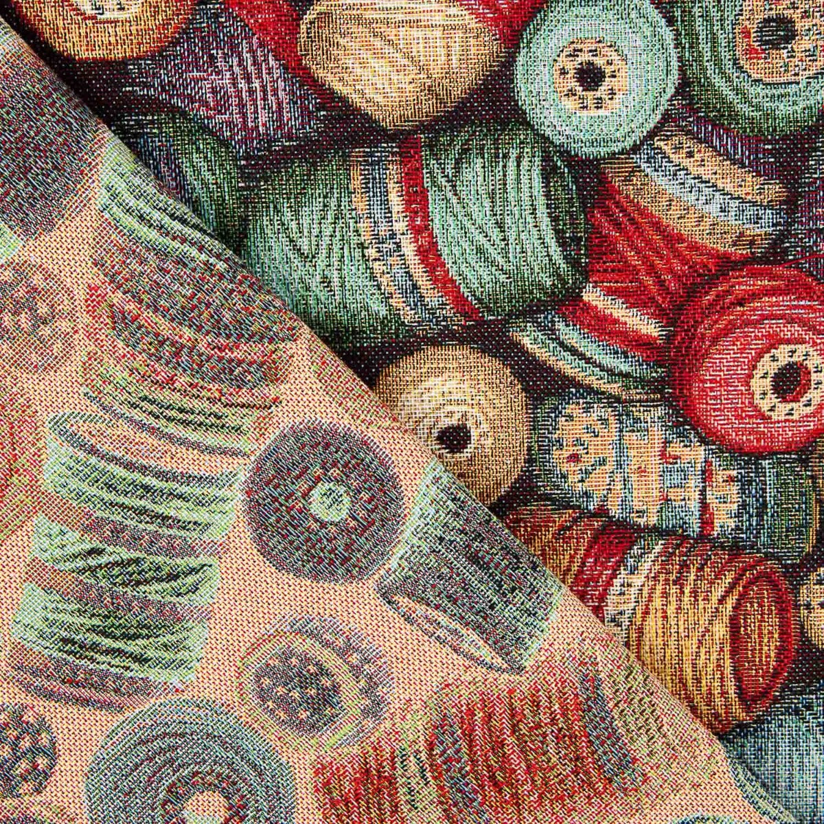 Gobelino Estampado Carretéis de Linha - Ribes y Casals