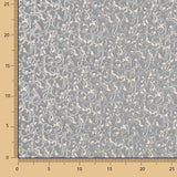 Damasco Lurex Floral em Cinza e Prata - Ribes y Casals