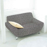 Damasco Lurex Floral em Preto e Branco - Ribes y Casals