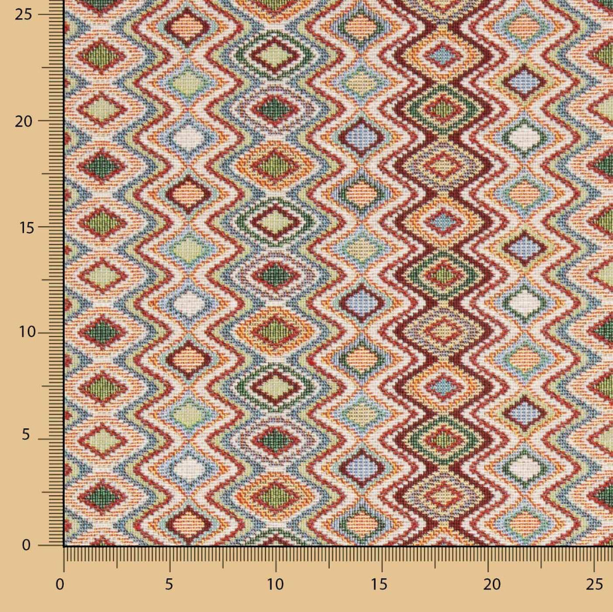 Gobelino Ondas Multicolorido - Ribes y Casals