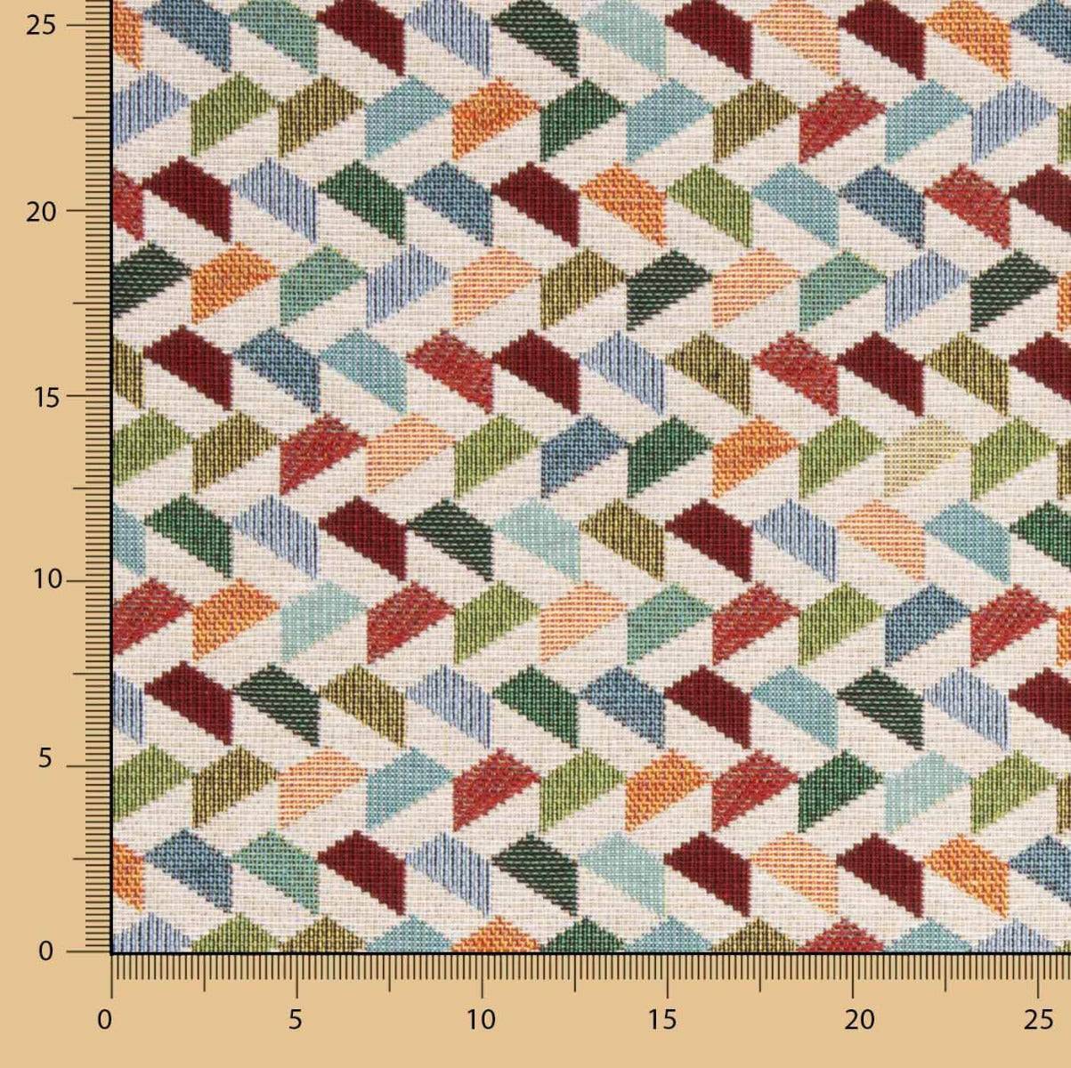 Gobelino Trançado Multicolorido - Ribes y Casals