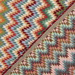 Retal Gobelino Zigzag Étnico 110x280 cm - Ribes y Casals