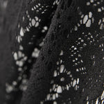 Guipur Preto Geométrico - Ribes y Casals